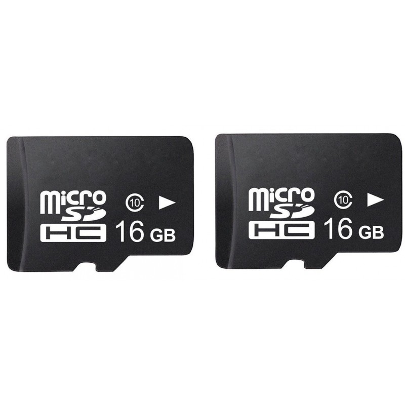 SD-Speicherkarte microSD 16GB - 2 Stücke