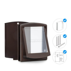 Haustiertür Staywell 755, braun M
